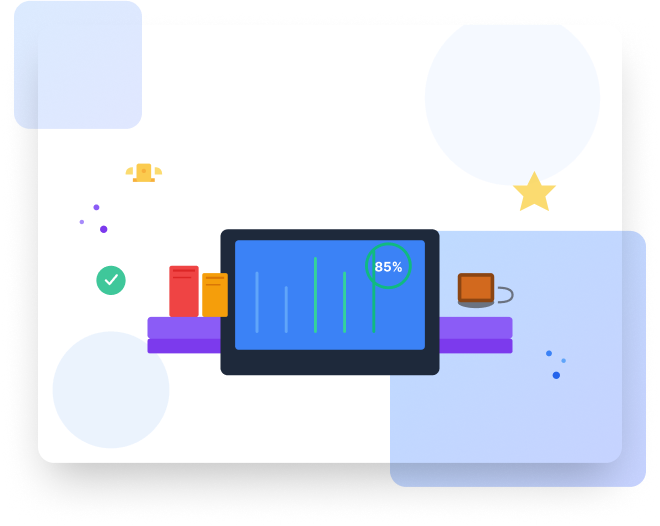 Exam Platform Illustration